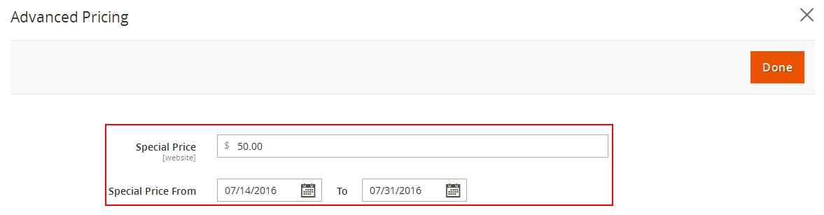set special product step22